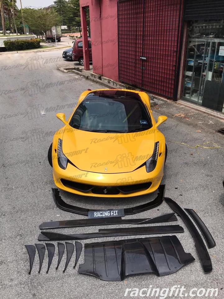 Ferrari 458 Italia  Carbon Fiber Novitec Kit